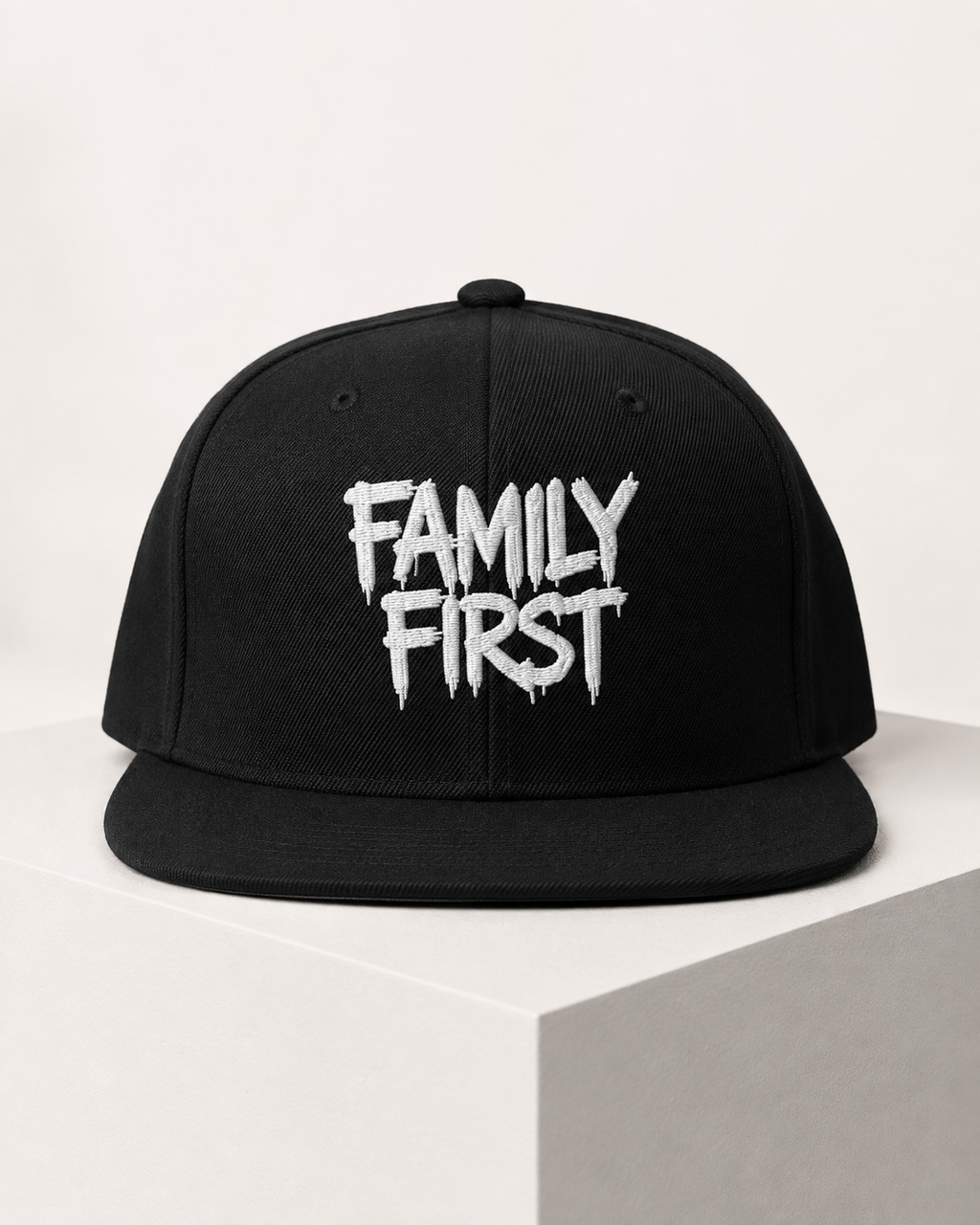 Family First E Snapback Hat