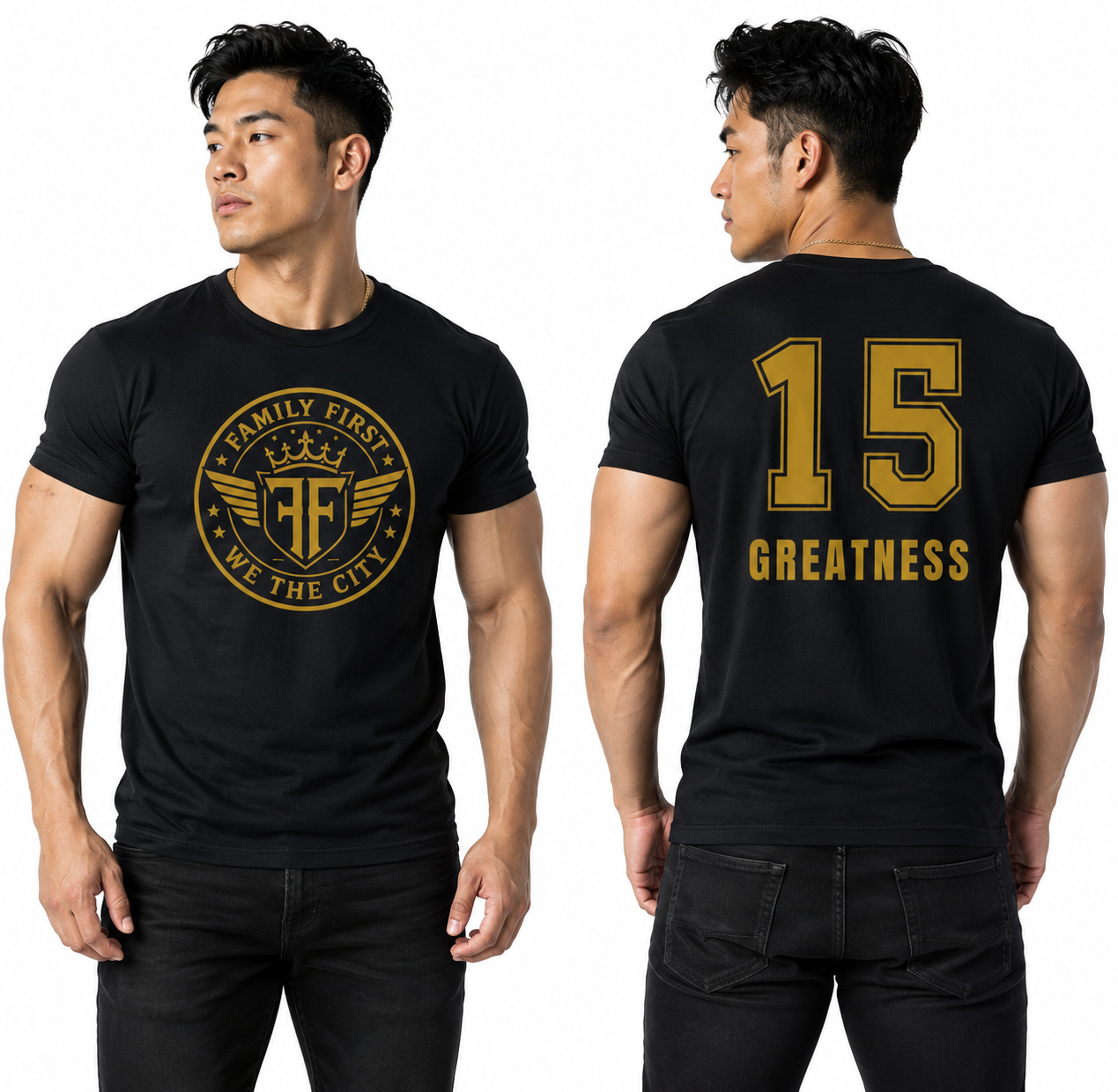 Family First Sports Fan Heavyweight T - Shirt