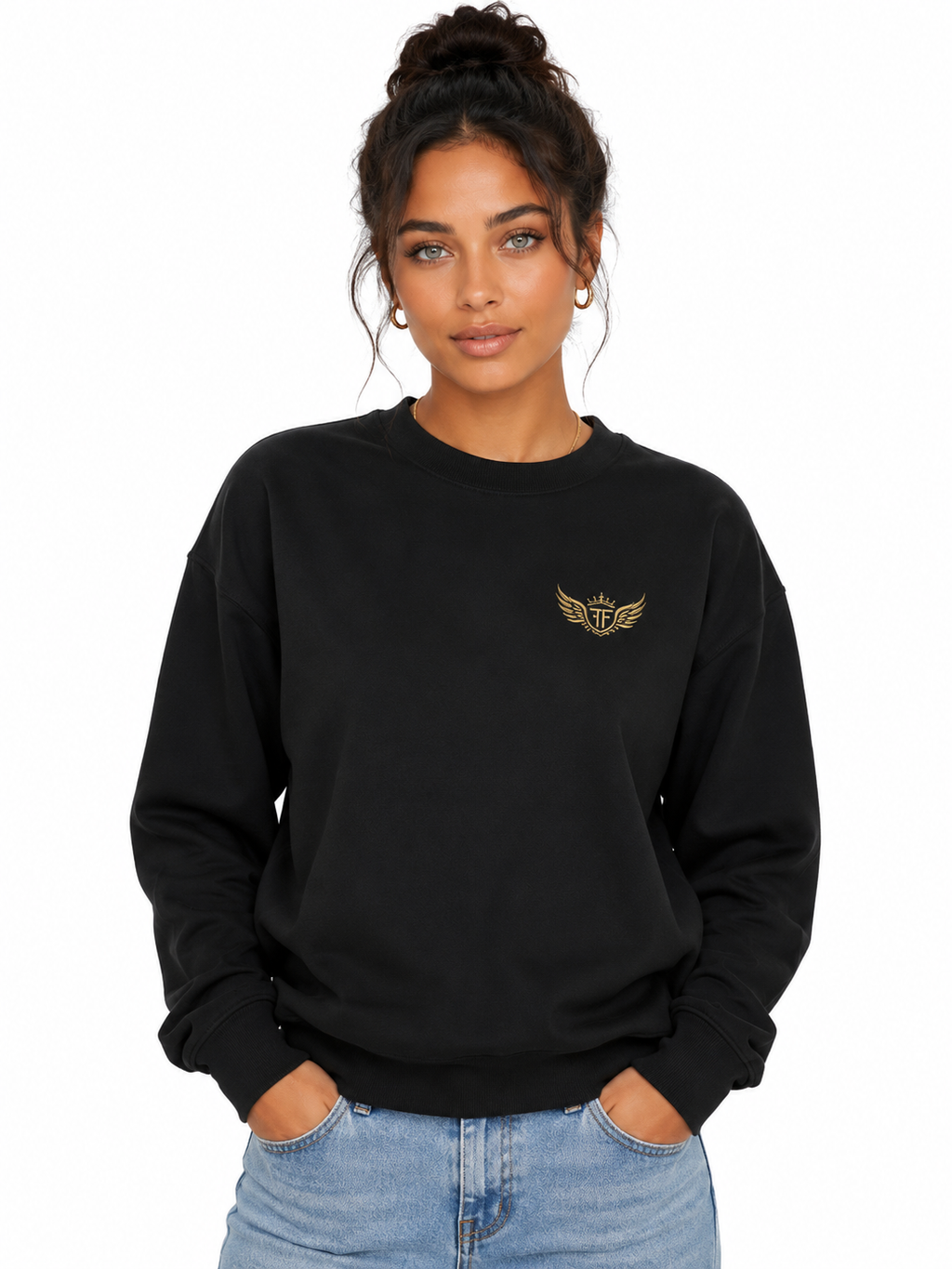 Unisex relax crew neck sweatshirt